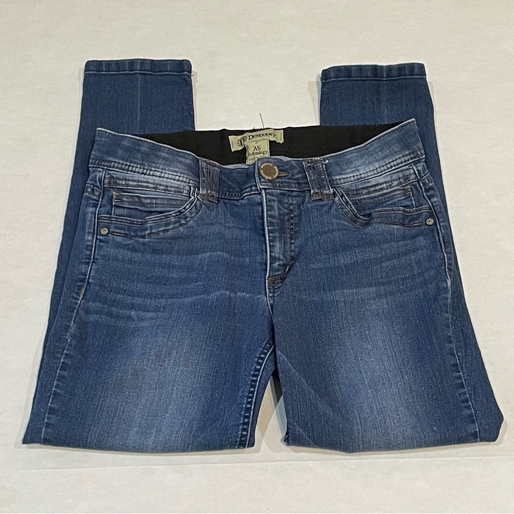 Democracy Ab Technology Stretch Denim Blue Jeans, Women’s Sz 8 (31x25)